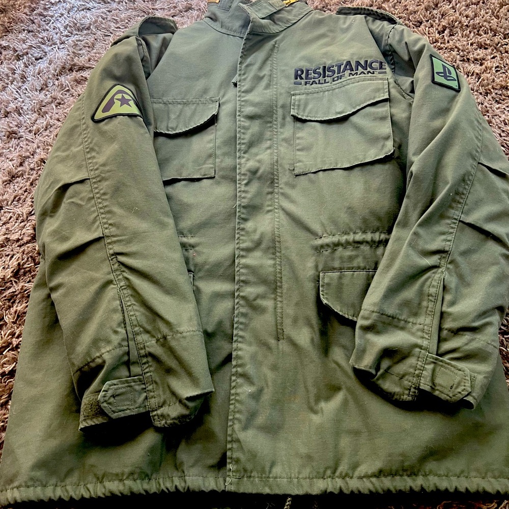 Sony PlayStation 3 Resistance Fall of Man Military Jacket Men’s Large